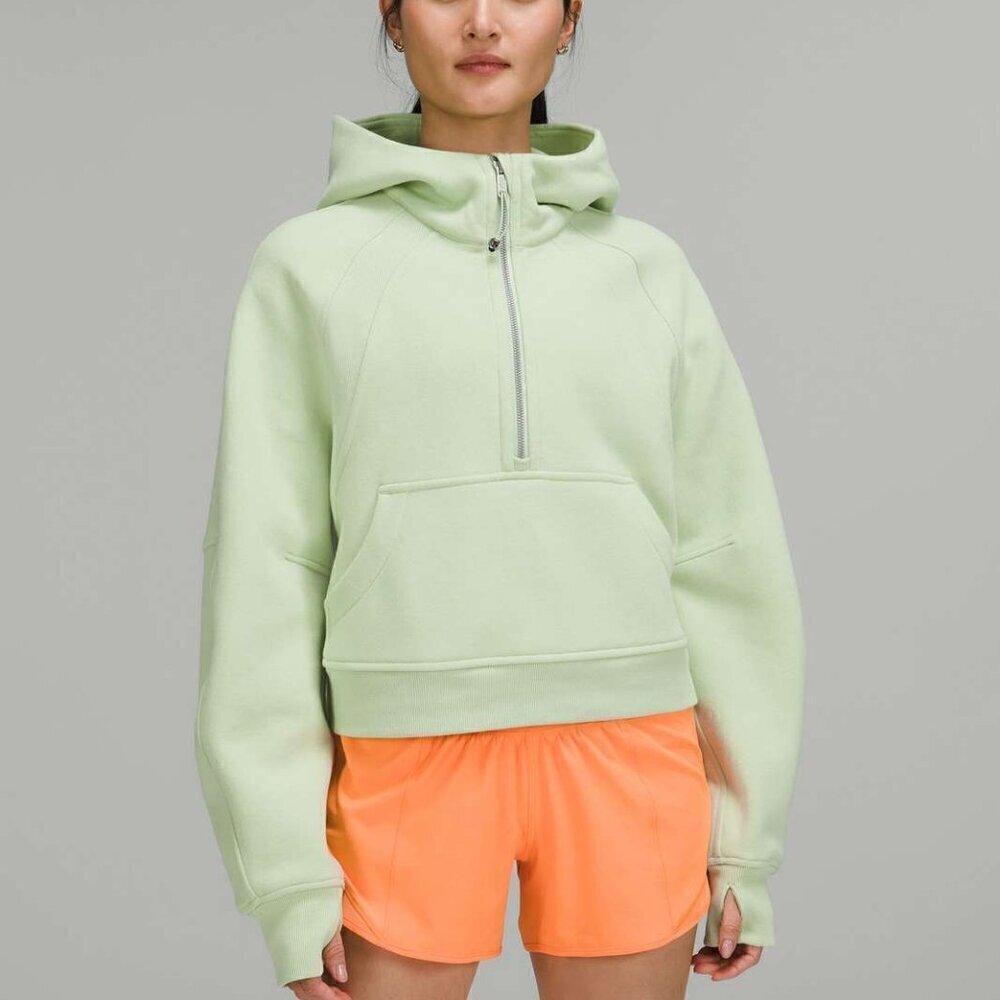 Lululemon Scuba Oversized Half-Zip Hoodie - XL/XXL Creamy Mint